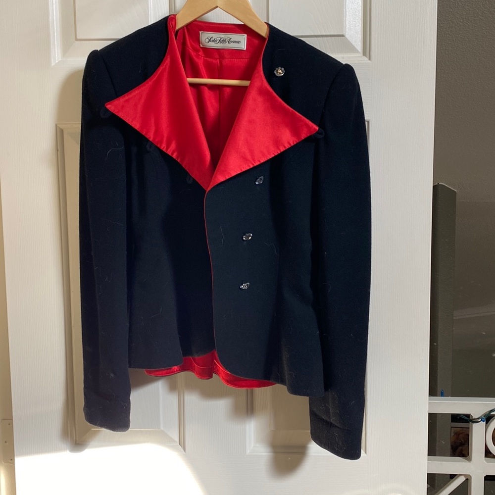 Saks Fifth Avenue wool jacket 1 vintage 1994